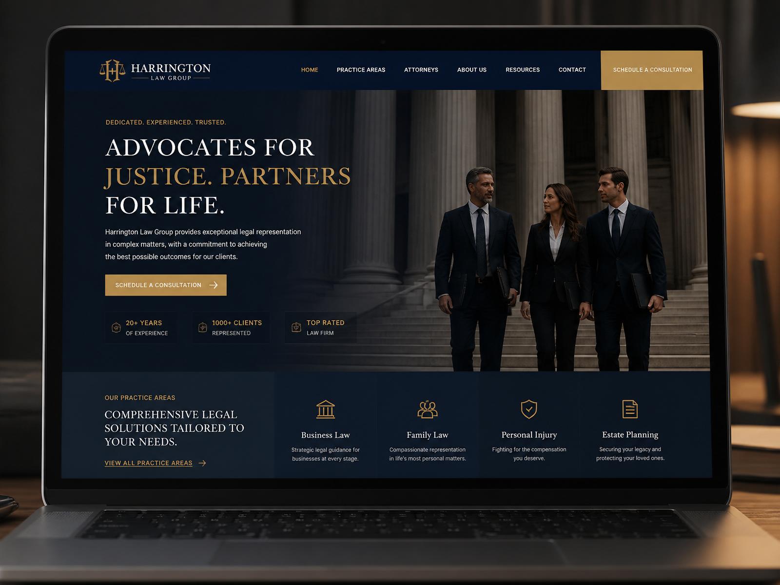 Site de advocacia